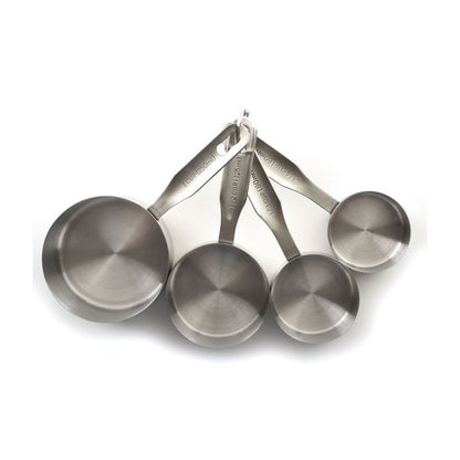Norpro Measuring Cups, Stainless Steel, Set of 4 - Missy J's