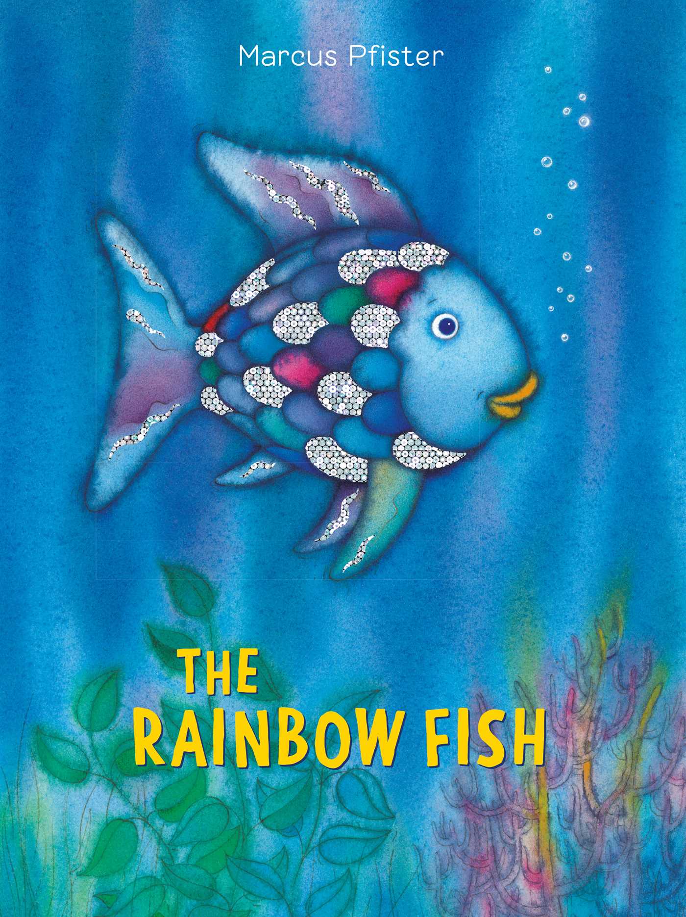 cover of book is a multicolored fish underwater, with title, and author's name