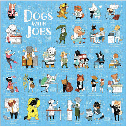 Chronicle Books - Dogs with Jobs Puzzle, 500 Pieces – Kitchen Store & More