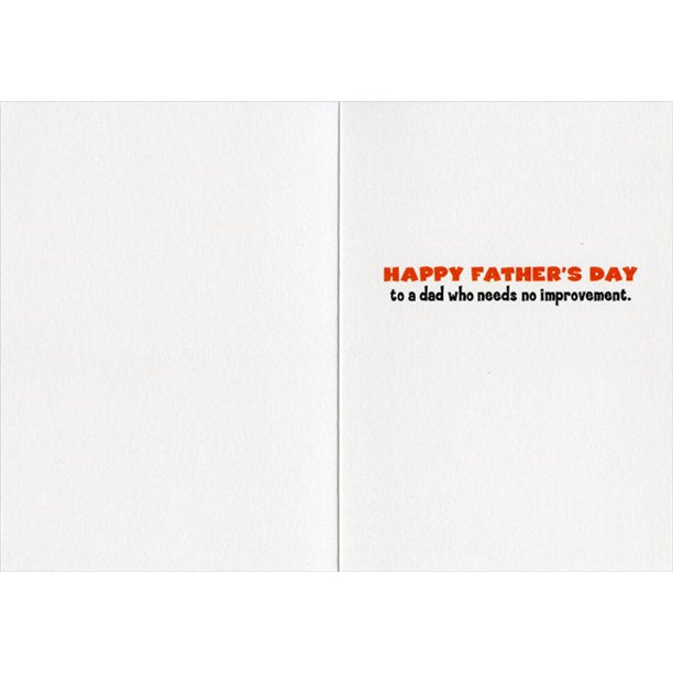 inside view of card is white with red and black text listed in the description